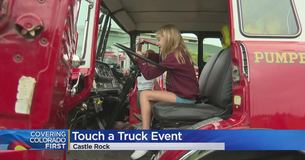 Families in Castle Rock enjoy TouchaTruck, with 1 hour devoted to