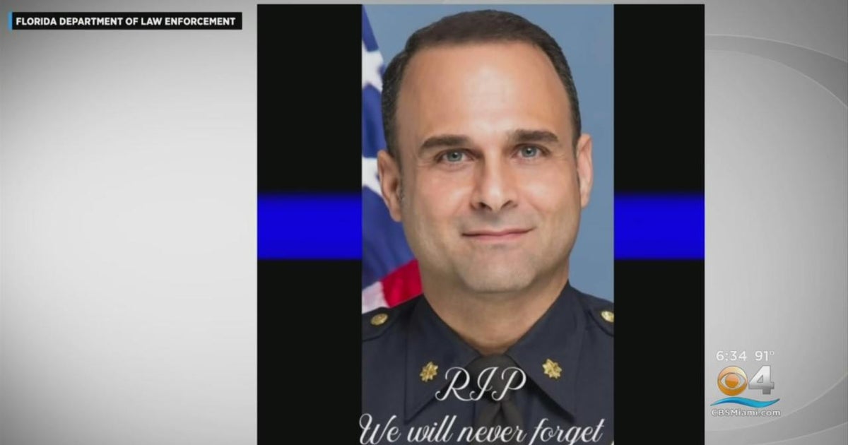 A number of law enforcement agencies assemble to demonstrate assist subsequent reduction of FDLE Special Agent Jose P