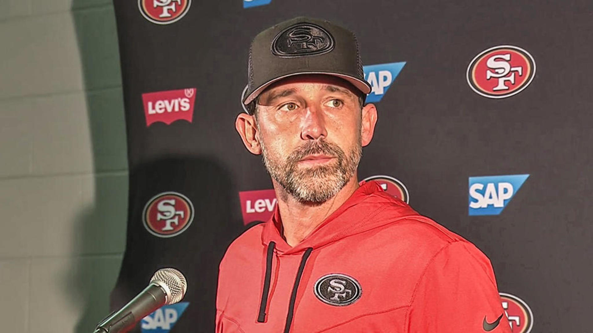 49ers Post Game: Kyle Shanahan - CBS San Francisco