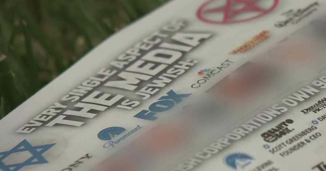 Police investigating "disturbing" antisemitic flyers found littered