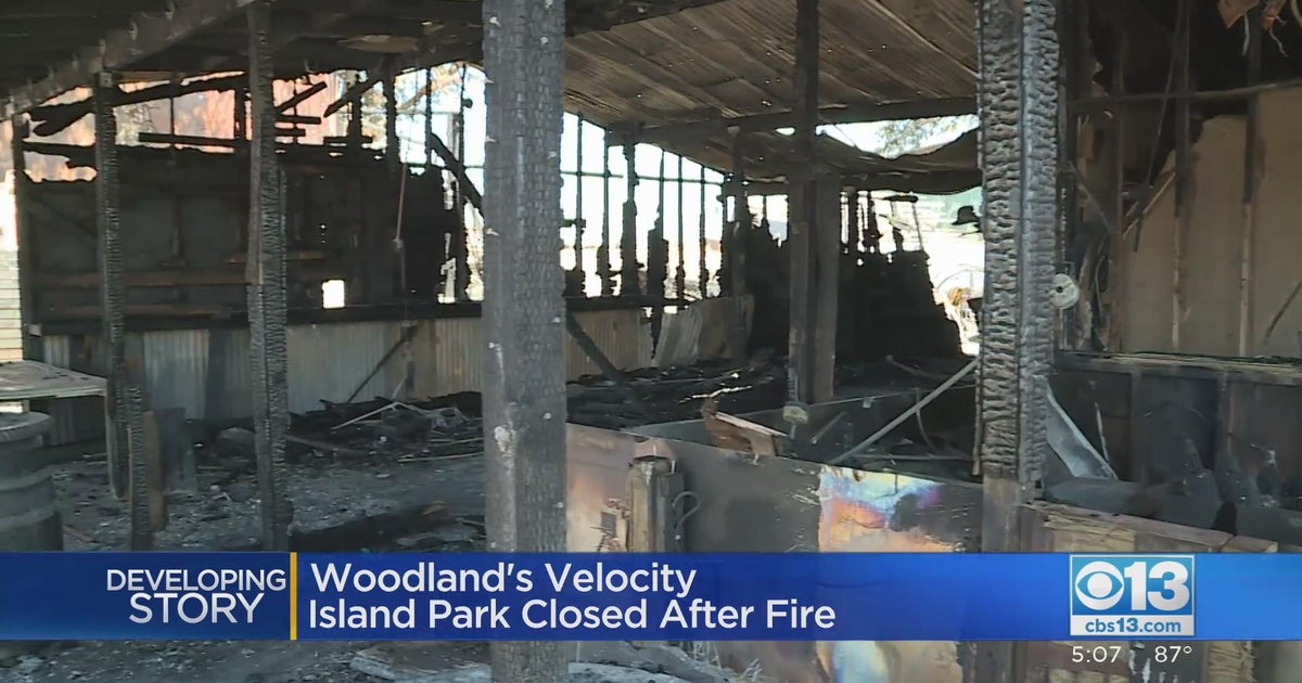 Velocity Island Park closed after fire
