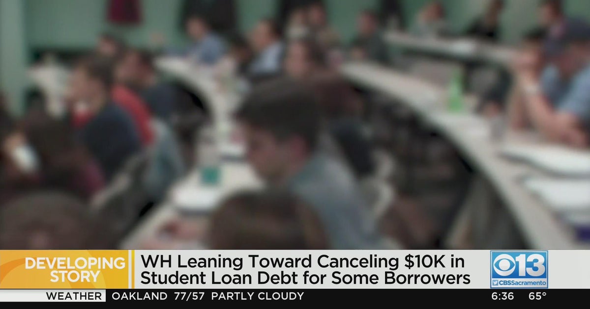 White House reportedly leaning towards canceling $10K in student loan debt