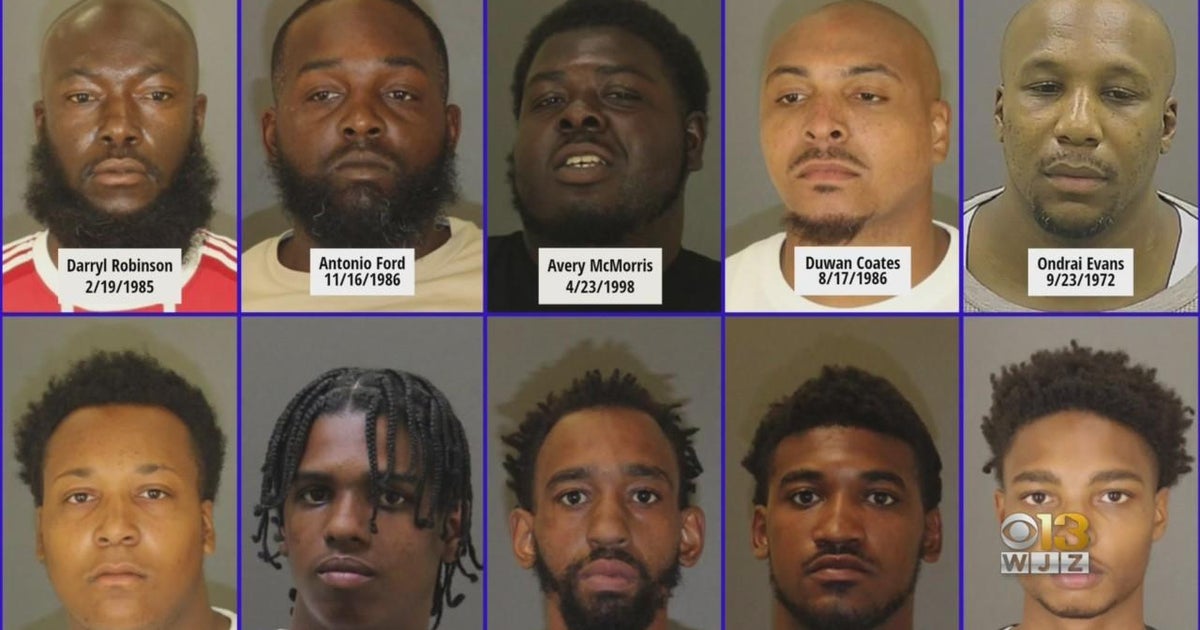 12 charged after seizure of guns, drugs in West Baltimore as part of ...