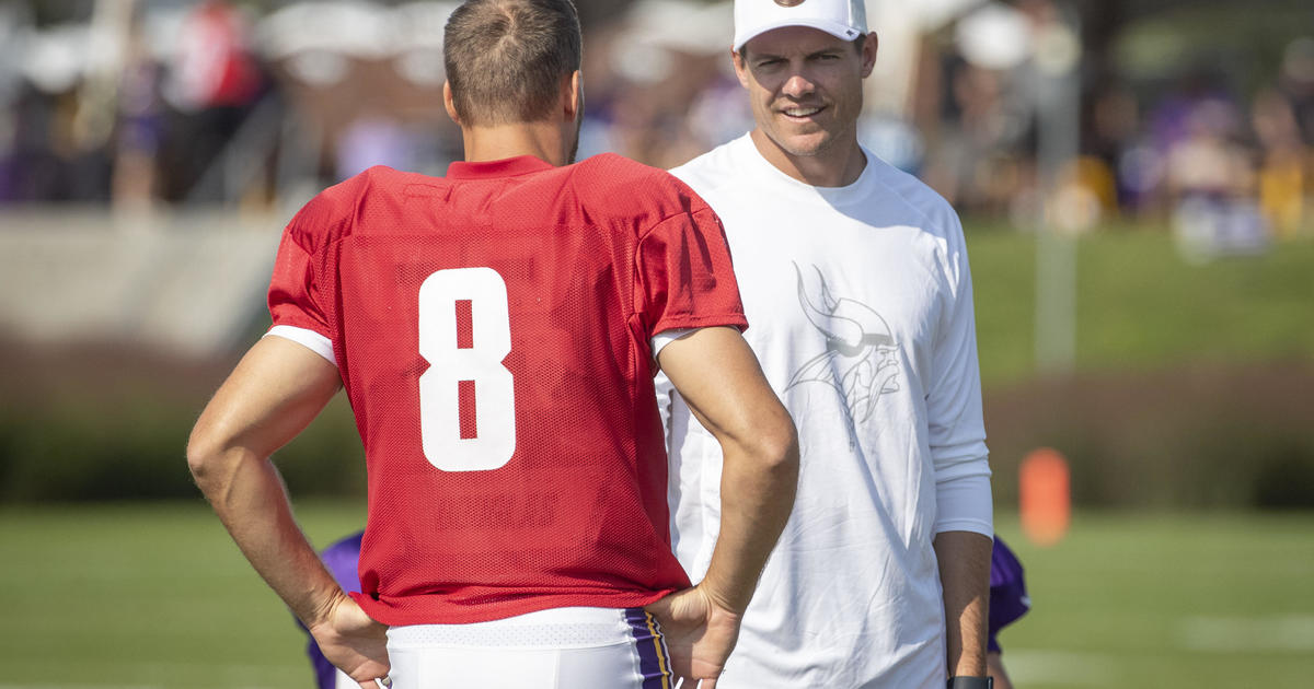 Cousins, new Vikings coaches lean on existing offensive core - CBS ...