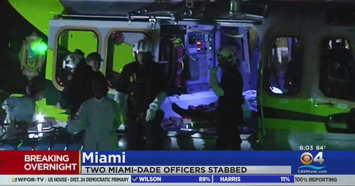 2 MDPD Officers Injured On Duty - CBS Miami