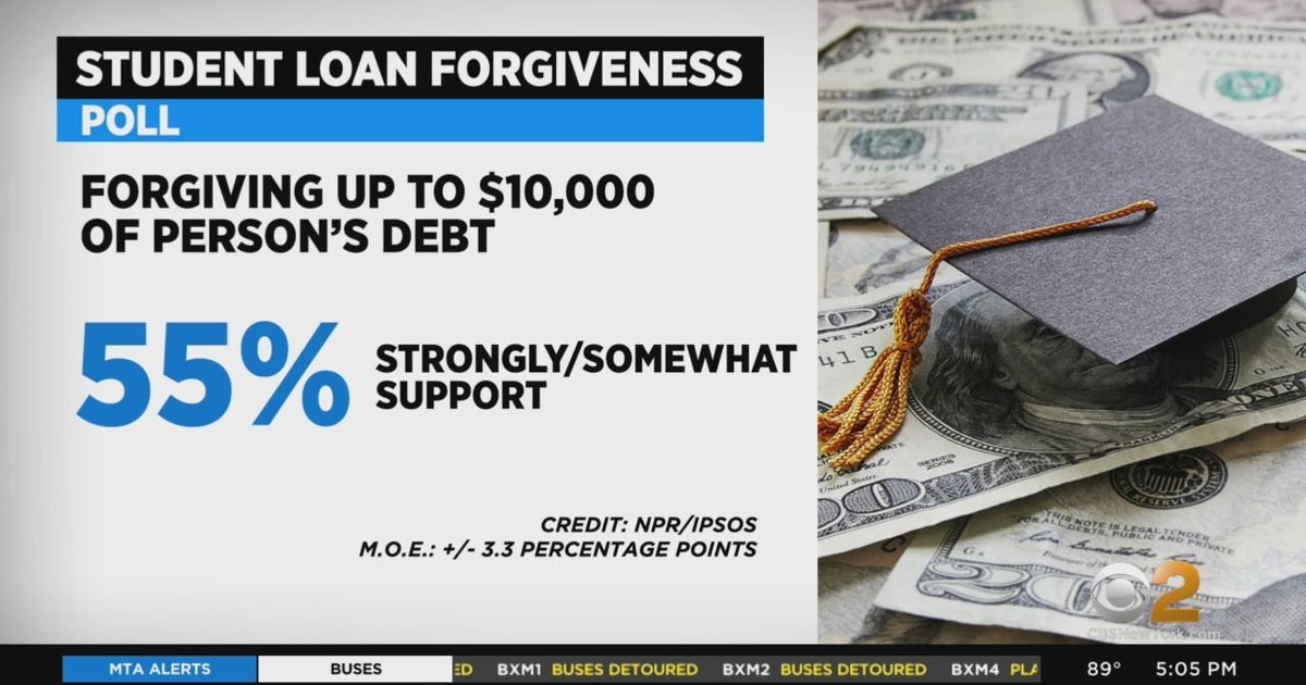 L.I. residents react to Biden's student loan plan CBS New