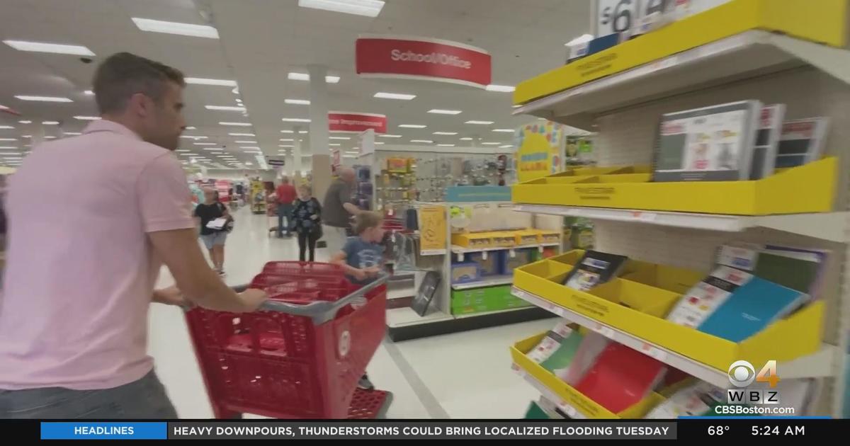 Comparing which store has the best back-to-school prices - CBS Boston