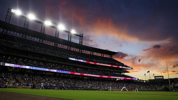 Texas Rangers v Colorado Rockies 