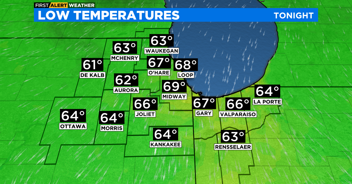 Chicago First Alert Weather: Mainly dry overnight - CBS Chicago
