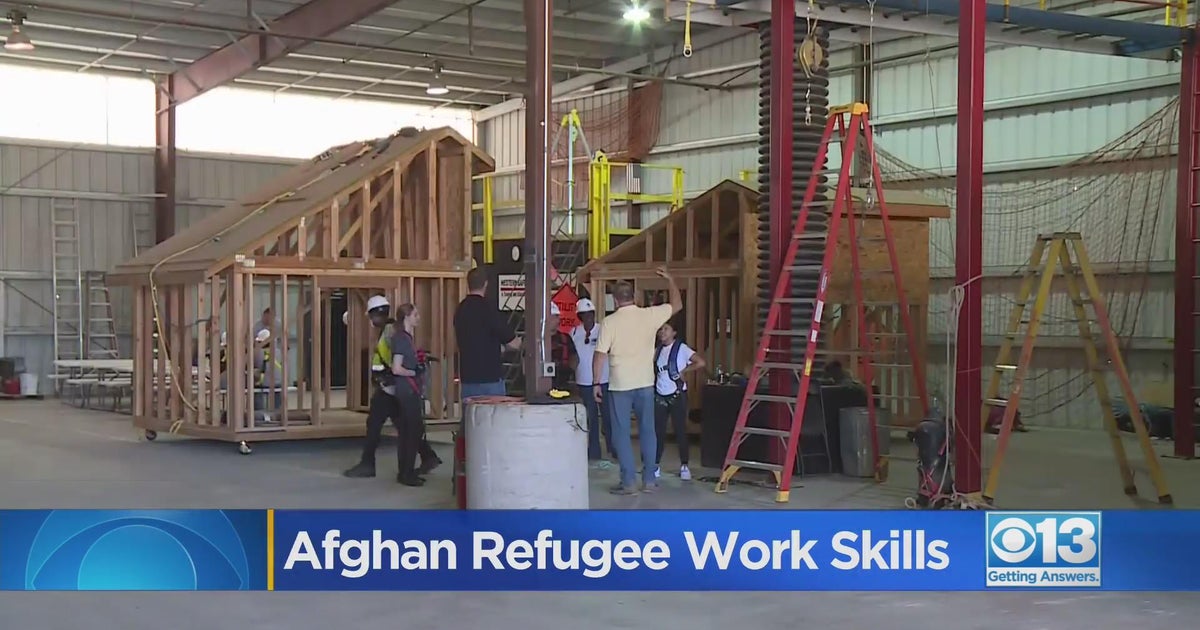Afghan refugees learn work skills in Sacramento