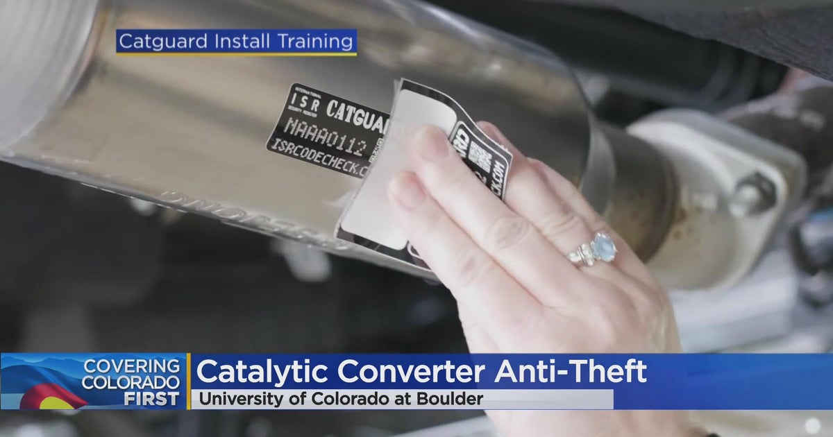 CU Boulder Police distribute antitheft kits for catalytic converters