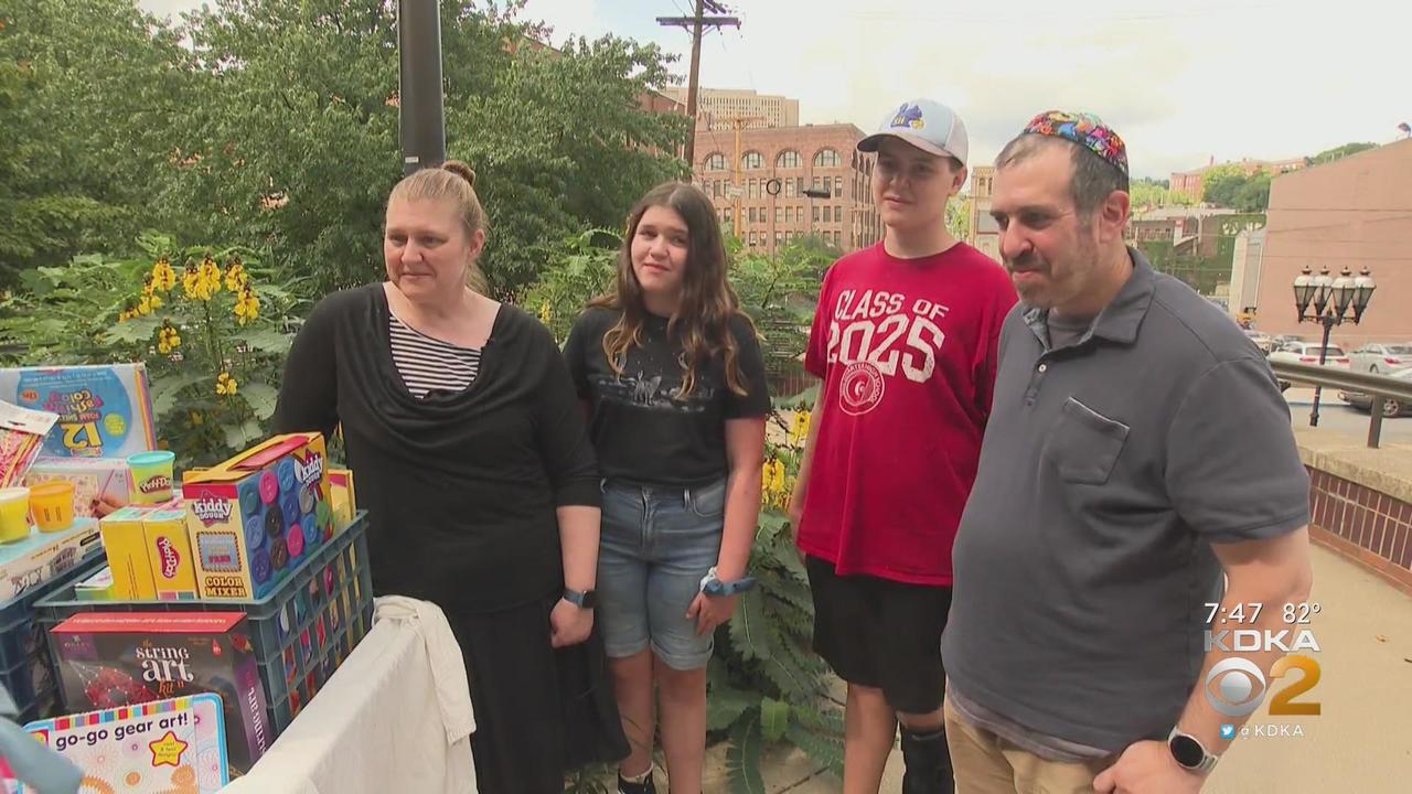 12-year-old girl collects art supplies for UPMC Mercy Burn Center