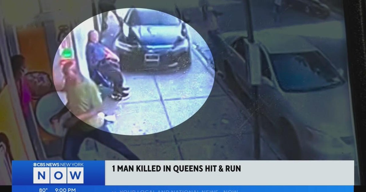 1 man killed in Queens hit-and-run - CBS New York