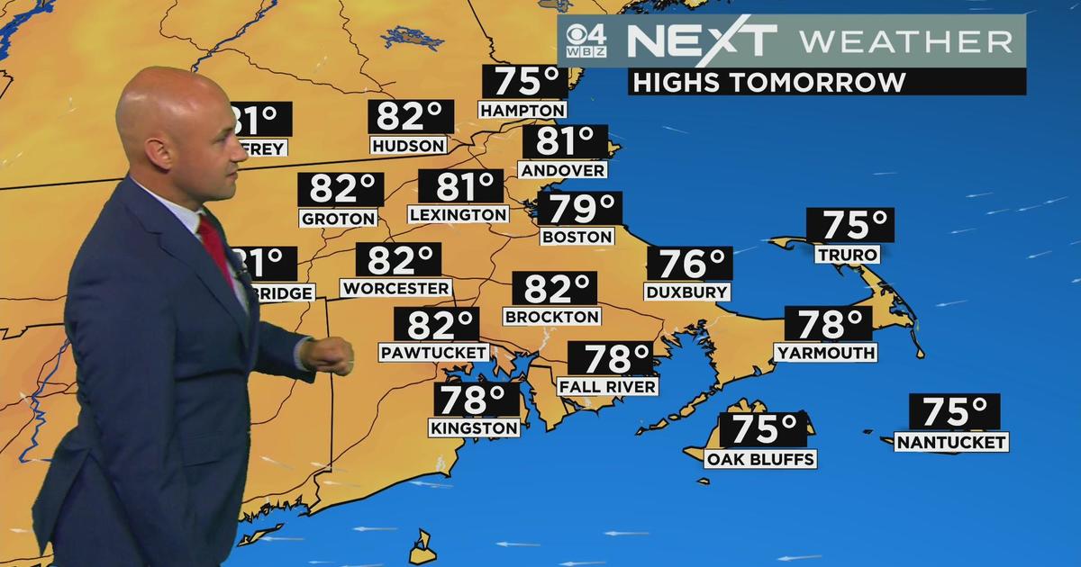 Next Weather Wbz Weather Forecast Cbs Boston