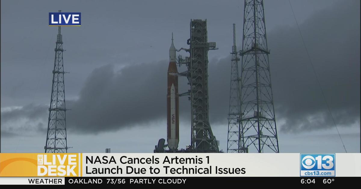 Nasa Scrubs Artemis 1 Launch Due To Technical Issues Cbs Sacramento 