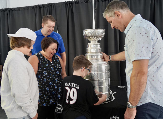 Jared Bednars day with the Stanley Cup in Humboldt 