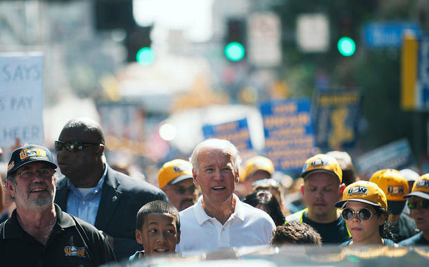 Joe Biden attends Allegheny County Labor Day Parade 