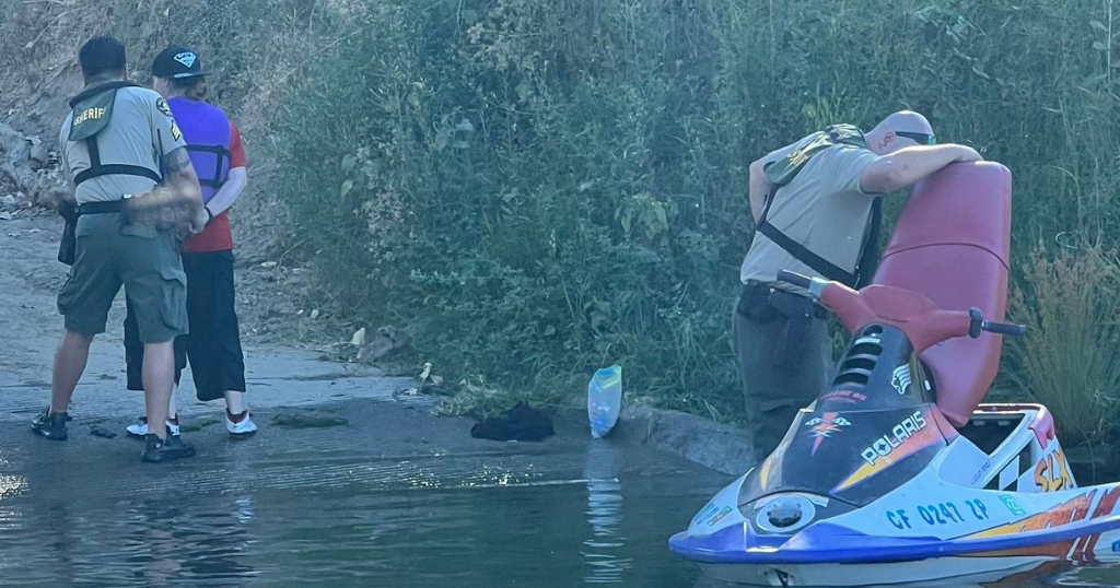 Deputies locate stolen jet ski on Sacramento River and make 2 arrests
