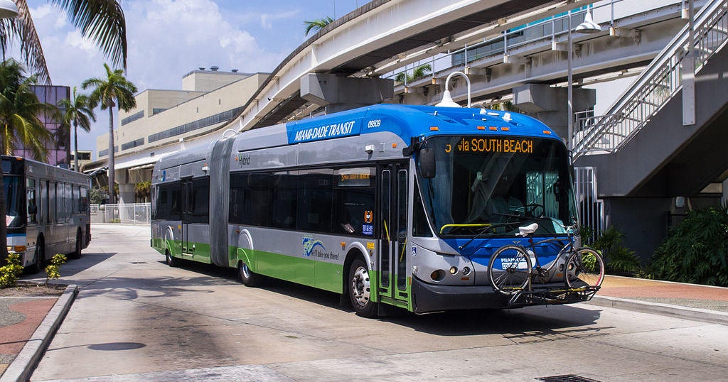 Police looking for person who stole Metrobus in Downtown Miami Police looking for person who stole Metrobus in Downtown Miami