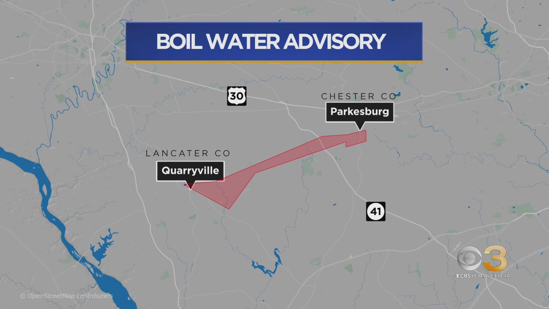 Boil water advisory issued for parts of Florence