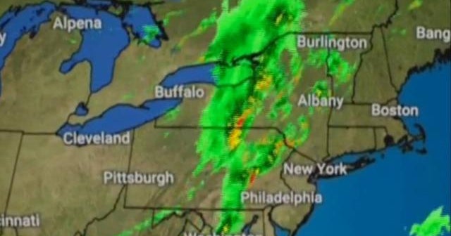 Storms move into Northeast after 3 die in Midwest - CBS News