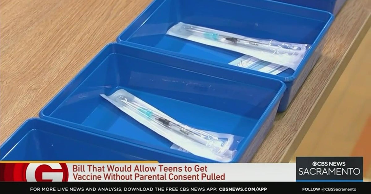 Bill that would have allowed teens to get vaccine without parental consent pulled