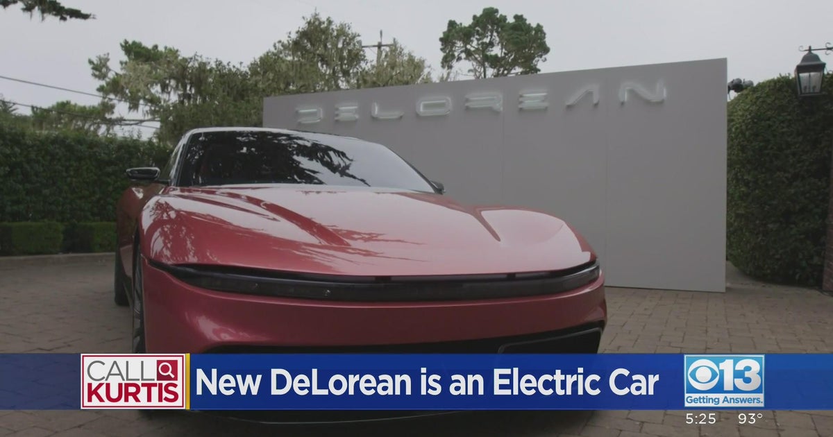 New DeLorean is electric CBS Sacramento