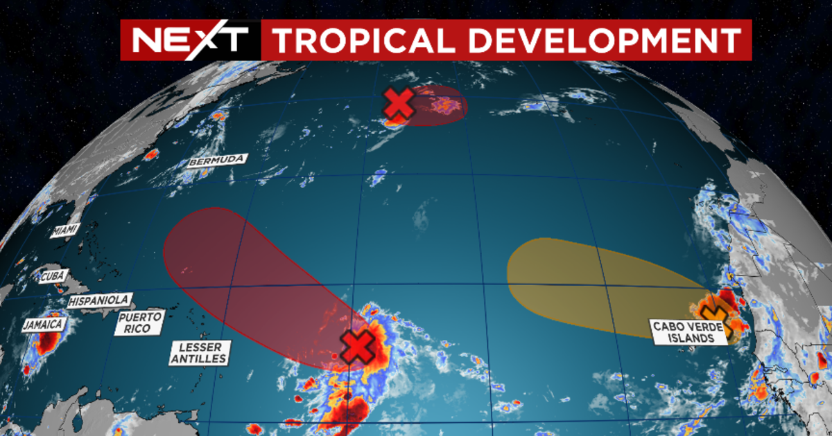 Tropical Storm Earl heads west-northwest, not expected to influence U.S.