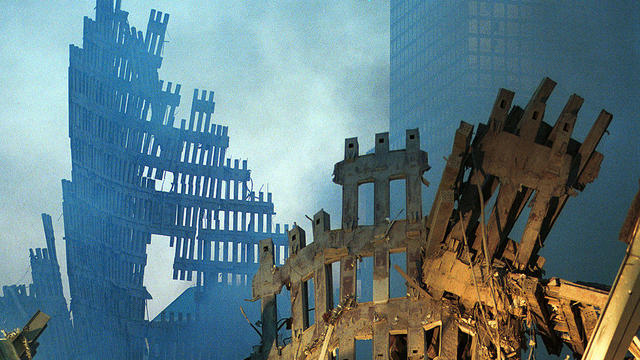 Ground Zero Two Days After World Trade Terror Attack 