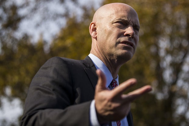 Vice President Pence's Chief Of Staff Marc Short Speaks At White House