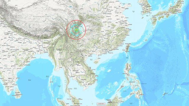 Earthquake in China 