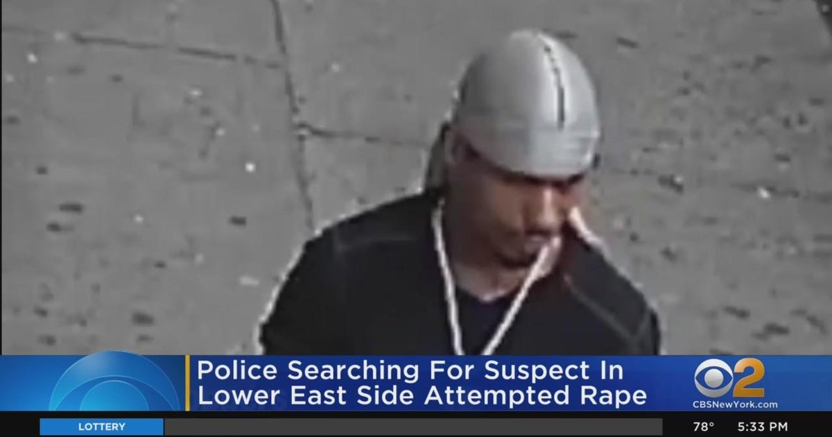 Police searching for suspect in Lower East Side attempted rape - CBS ...