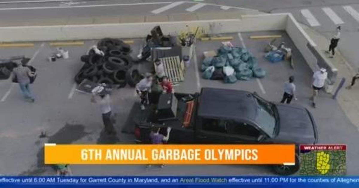 6th Annual Garbage Olympics CBS Pittsburgh