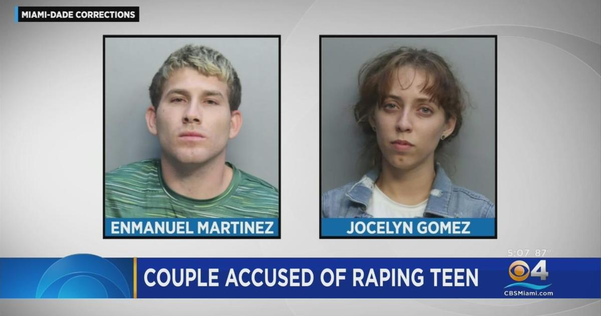 Hialeah couple accused of luring teen to apartment for sex - CBS Miami