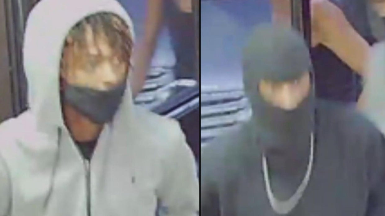 Police release video of 2 suspects wanted for robbing Northeast ...
