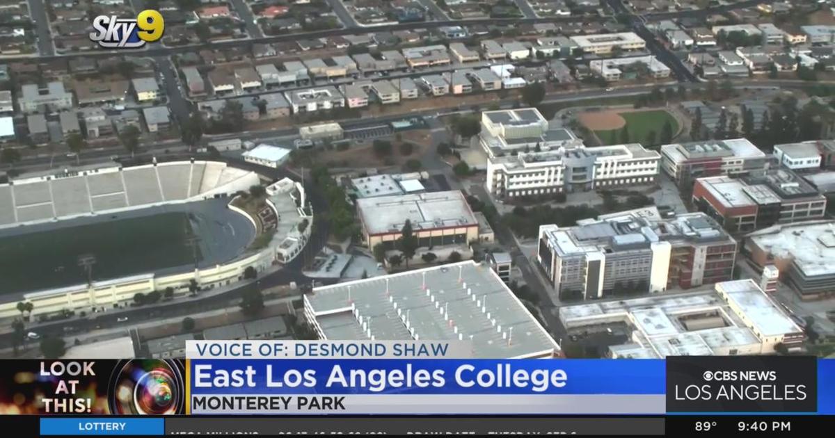 Look At This East LA College CBS Los Angeles