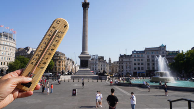 Record Breaking Heat Wave In London 