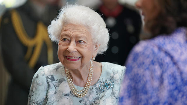 Queen Elizabeth II Visits Thames Hospice 