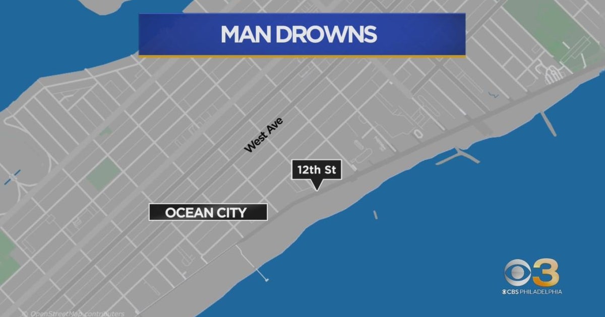 Pennsylvania man drowns swimming off coast of Ocean City CBS Philadelphia