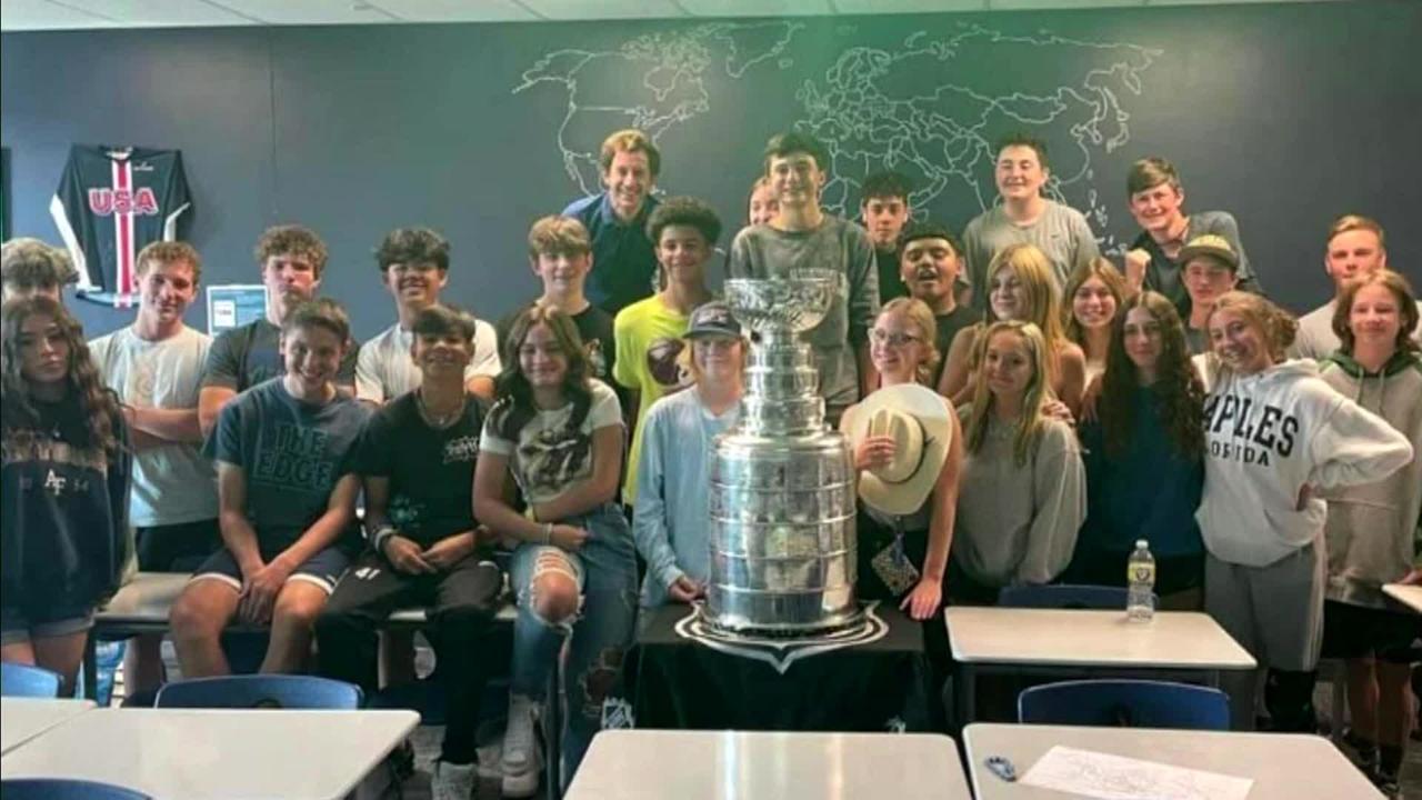 Stanley Cup visits Rocky Mountain Hospital for Children - CBS Colorado