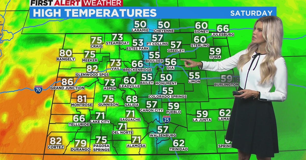 Drastic Cool Down Continues Into Saturday - CBS Colorado