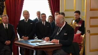 Charles III officially proclaimed king 