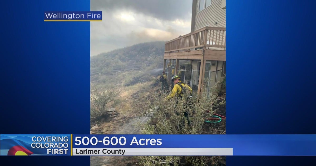 Evacuations lifted in County Road 21 Fire in Larimer County - CBS Colorado