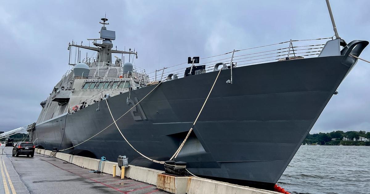 Danish Ship The Danmark collides with USS Minneapolis-St. Paul