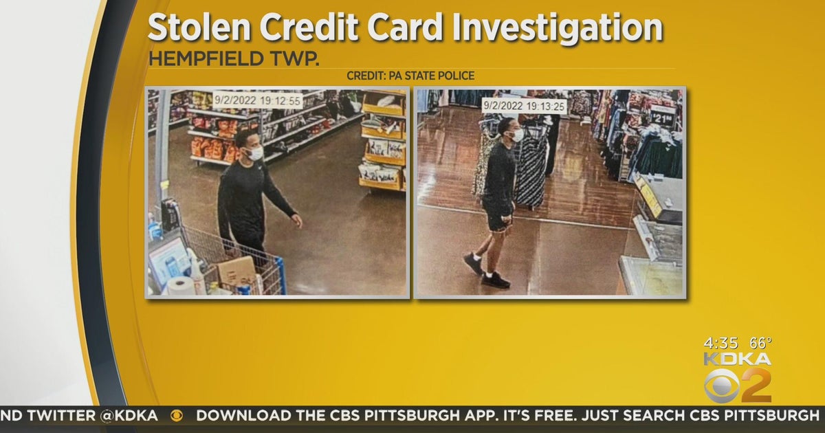 State police searching for suspect in stolen credit card case - CBS ...