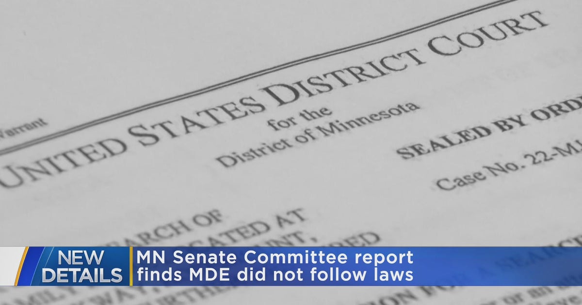 Committee chair MN education dept. "did not follow laws" in Feeding