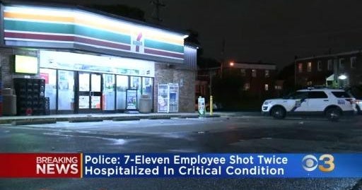 7-Eleven employee shot twice in Southwest Philadelphia - CBS Philadelphia