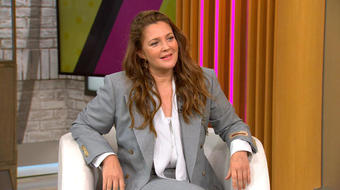 Drew Barrymore: "Tears came" while interviewing ex-boyfriend Justin Long 