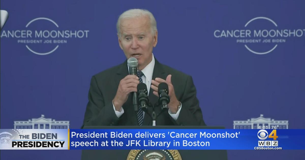 President Biden Delivers Cancer Moonshot Speech At Jfk Library In