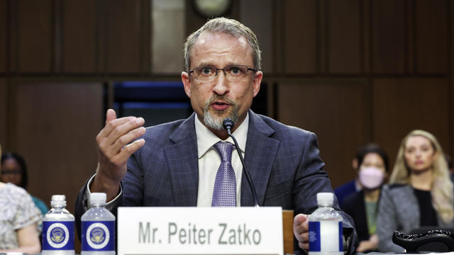Peiter Zatko sitting in Congressional hearing 